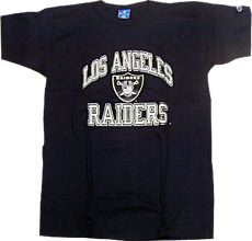 NFL ObY 90'S Champion DeadStock Vintage Heavy Weight T-shirt LA Raiders T[X C_[X ʔ 