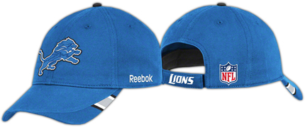 NFL グッズ Detroit Lions / デトロイト ライオンズ Reebok リーボック 社 '2011 サイドライン コーチズ スラウチ CAP