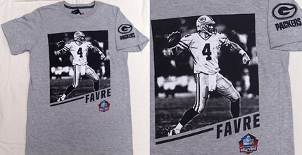 NFL Pro Football Hall of Fame Green Bay Packers Brett Favre ( ubhEt@[u )TVc