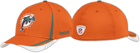 NFL グッズ Miami Dolphins / マイアミ ドルフィンズ リーボック 社　'2011 サイドライン ドラフト CAP