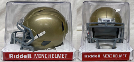 �m�[�g���_�� �t�@�C�e�B���O �A�C���b�V�� �O�b�Y �w�����b�g Notre Dame Fighting Irish Helmet