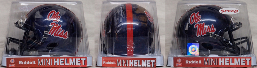 ミシシッピー レベルス グッズ ヘルメット Mississippi Rebels Helmet