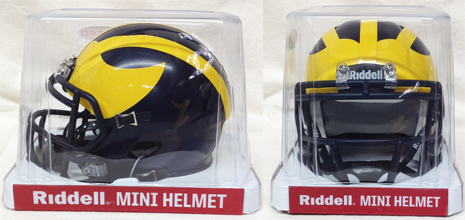 ミシガン ウルヴァリンズ グッズ ヘルメット Michigan Wolverines Helmet