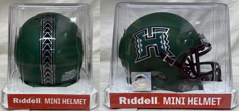ハワイ レインボー ウォーリアーズ グッズ ヘルメット Hawaii Rainbow Warriors Helmet ハワイ レインボー ウォーリアーズ グッズ ヘルメット Hawaii Rainbow Warriors Helmet