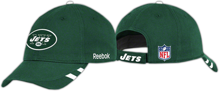 NFL グッズ NewYork Jets / ニューヨーク ジェッツ Reebok リーボック 社 '2011 サイドライン コーチズ スラウチ CAP