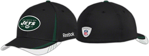 NFL グッズ NewYork Jets / ニューヨーク ジェッツ リーボック 社　'2011 サイドライン ドラフト CAP